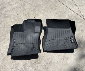 WeatherTech floor mat 2PCS