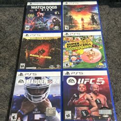 PlayStation 5 Games ( ps5 DVD📀 )