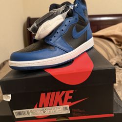 Jordan 1 Dark marina Sz 9.5 Brand New 