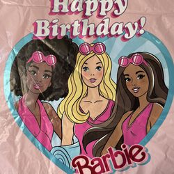 Barbie Birthday Balloons x28 Mylar 18” Pink Resellers SwapMeet Pop Up