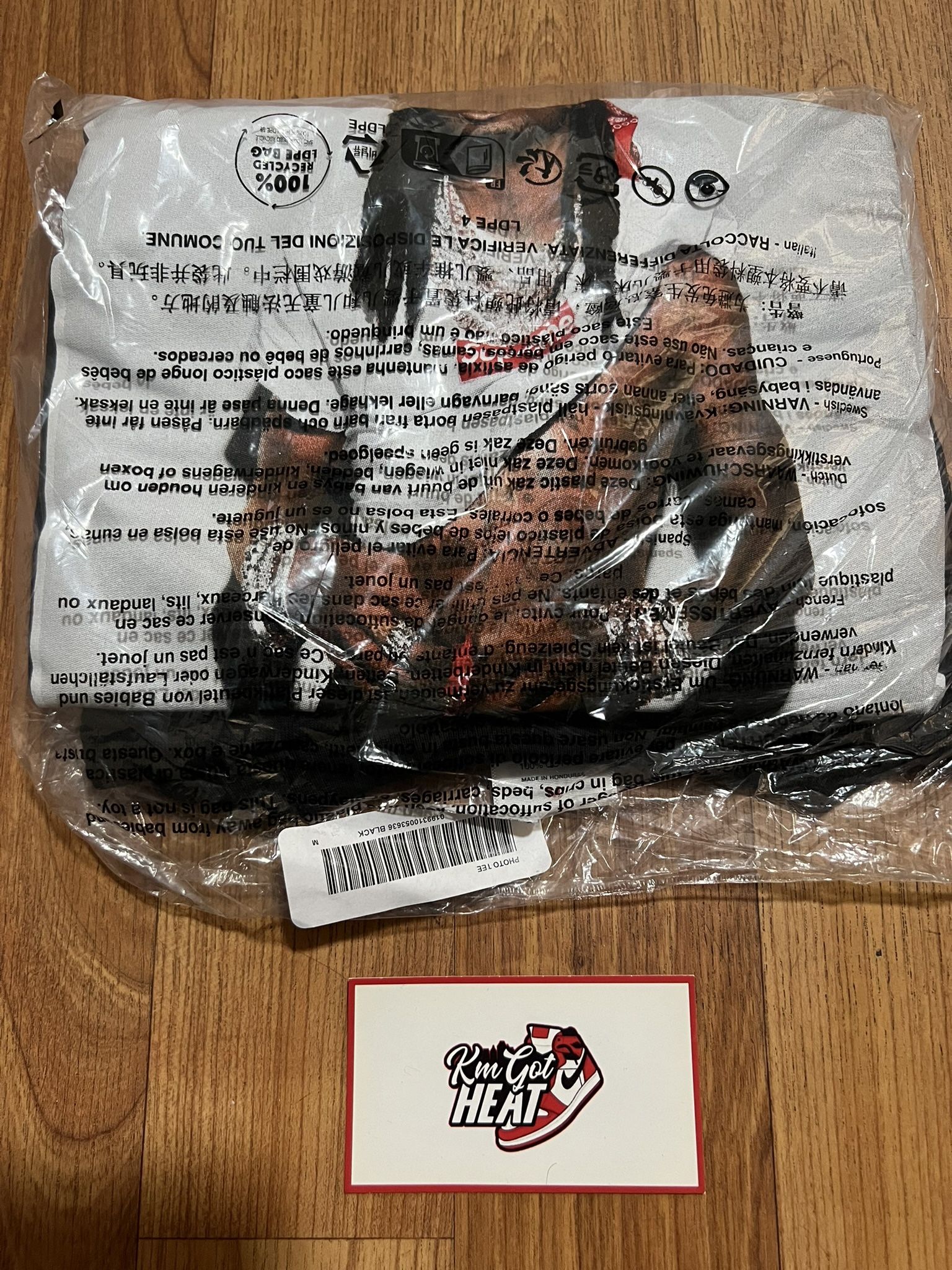 Supreme Playboy Carti Tee Black Size Medium