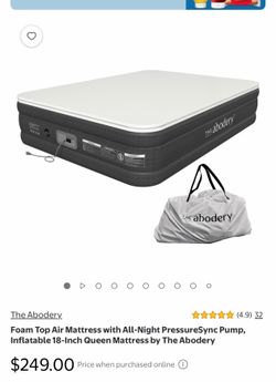 Brand new Luxury Foamtop Air Mattress