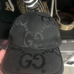 Gucci Hat Black Jumbo GG
