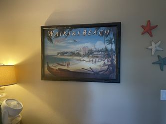 Waikiki Beach print