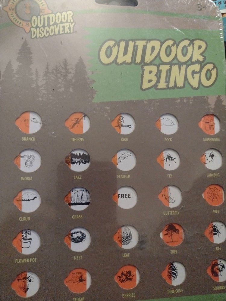 Outdoor Bingo Board Game