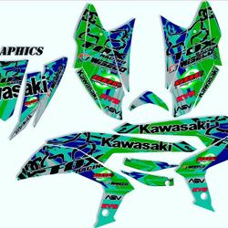 Kawasaki KFX 450r Graphic Kit 
