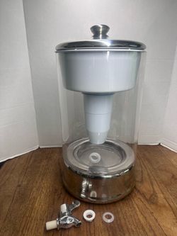 Culligan with ZeroWater Technology 40-Cup Glass Water Filter Dispenser