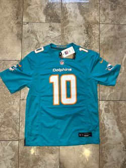 NIKE Miami Dolphins Tyreek Hill Alternate Game Jersey Aqua Men's Size Medium-3XL