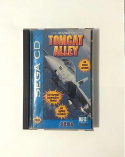 Tomcat Alley (Sega CD, 1994) - CIB Complete & Tested See Pictures