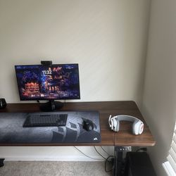 Computer, Monitor, Keyboard, Mouse