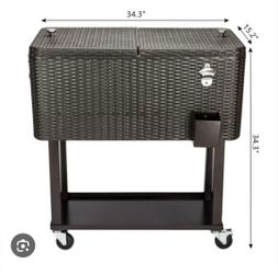80 qt. Rolling Cooler