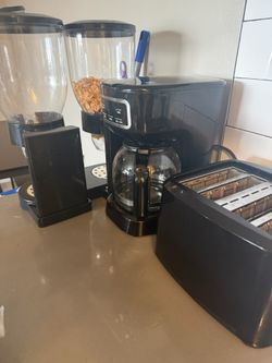 Cereal Dispenser,coffee Maker, And Toasters