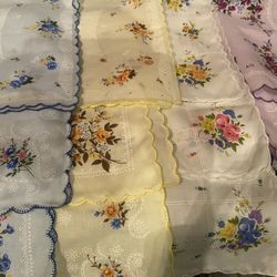 Handkerchiefs  associated With Wavy Edge 