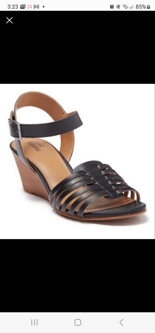 susina terra Wedge sandals