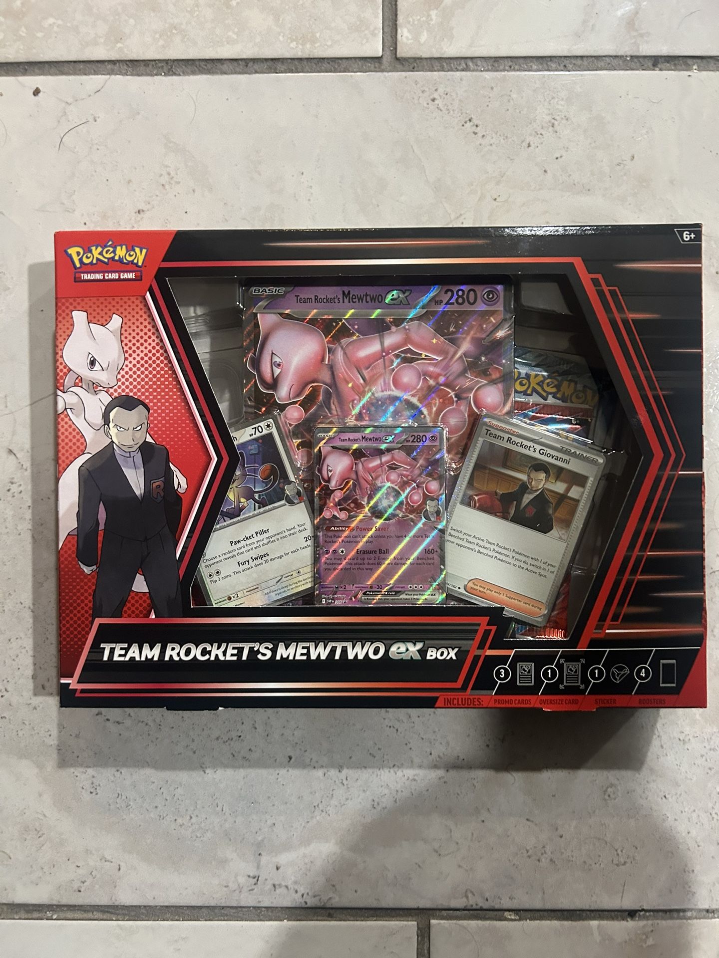 Pokèmon Mewtwo Ex Box