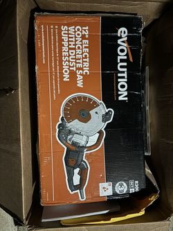 Electric Concrete cutter.