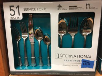 Silverware sets brand new
