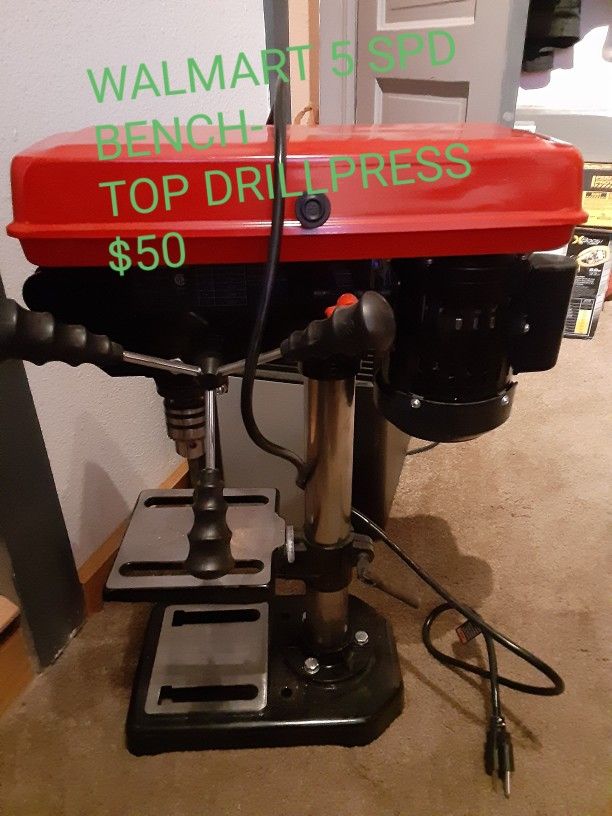 Walmart benchtop drill press