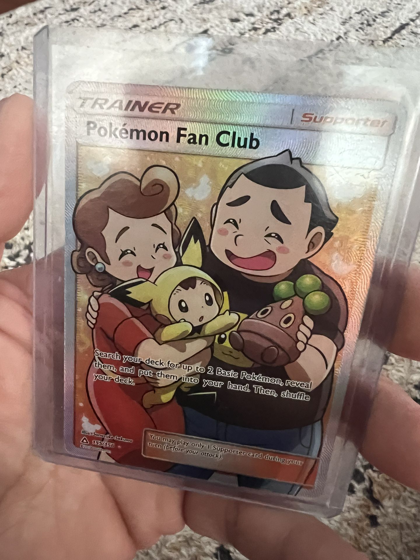 Pokemon Fan Club Trainer Card Full Art 