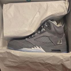 Jordan 5 wolf grey