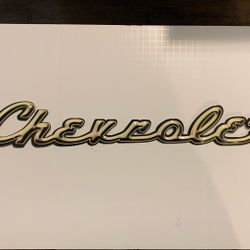 Chevrolet Auto Collectible Sign 