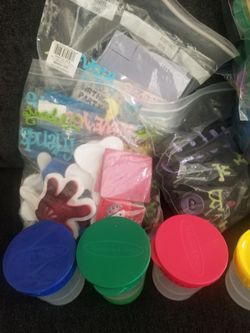 Stamps/ Paint Containers 