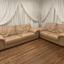 Sofa and Loveseat
