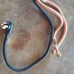 Hoses Water Heater And Washer Conection