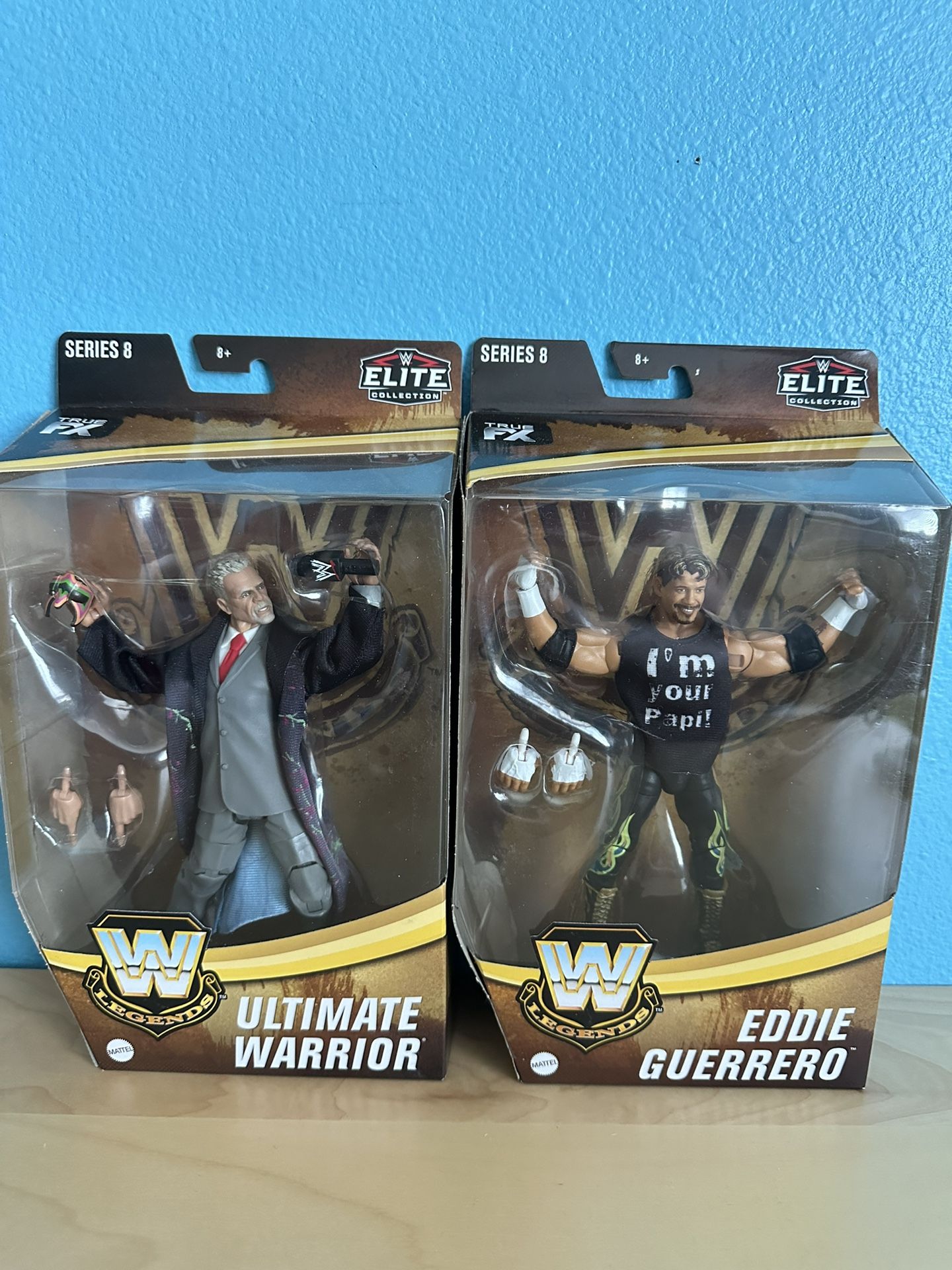 WWE Legends Series 8 Eddie Guerrero And Ultimate Warrior