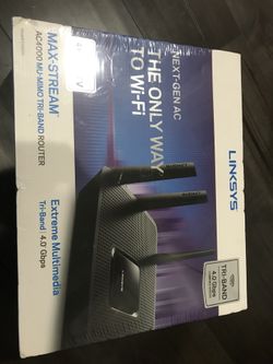 Max-stream ac4000 mu-mimo tri-band router