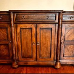 China Cabinet With Drawers And Storage