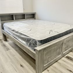 Queen Bed And Mattress 