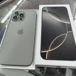 Unlocked iPhone 16 Pro Max 256GB.  With A 90-Day Warranty. 