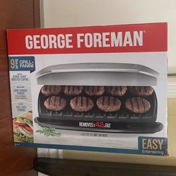 George Foreman 9 serving Grill and Panini