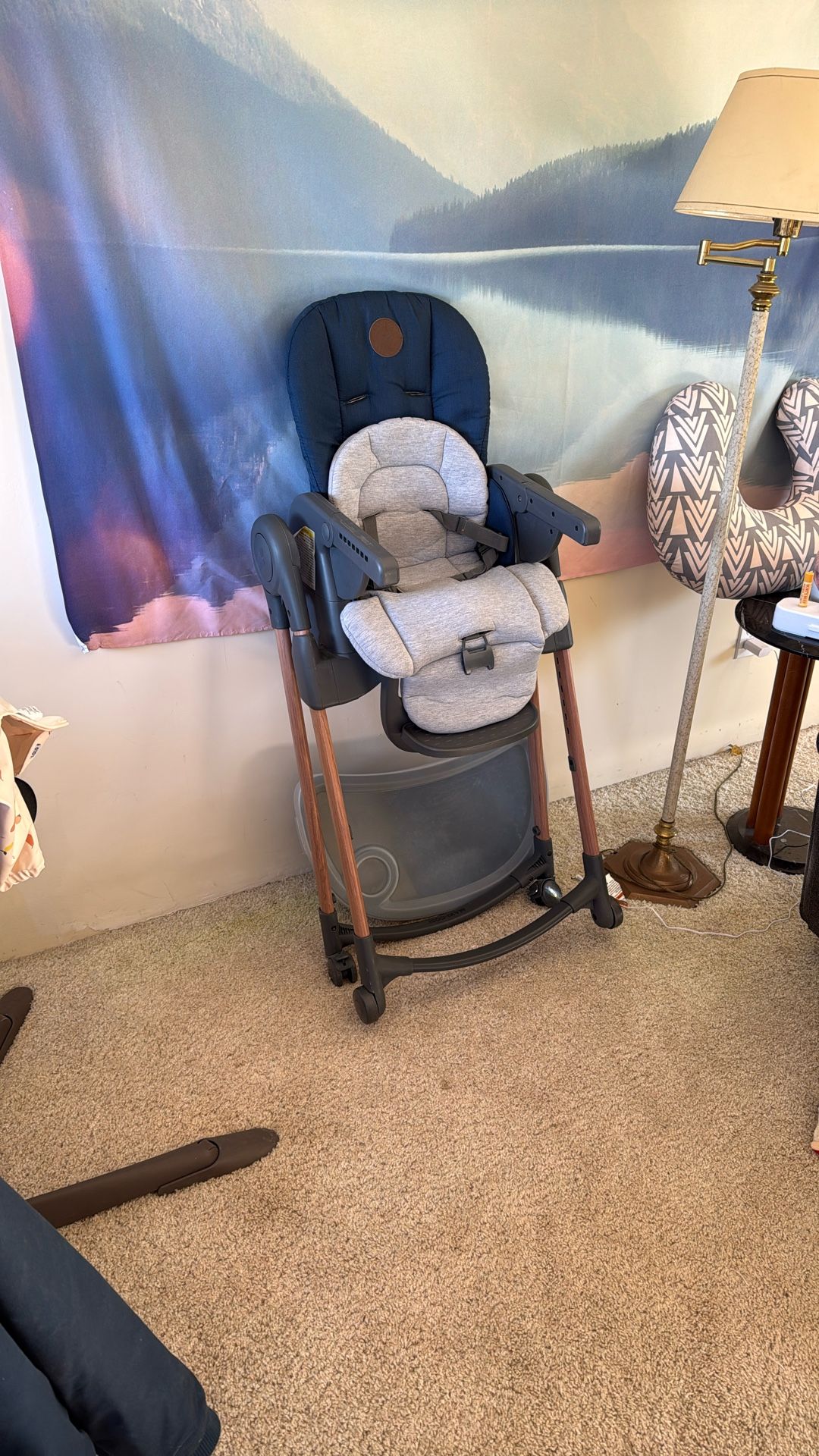 Maxi Cosi Minla 6 in 1 High Chair, Essential Graphite