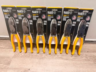 Klein Tools Lineman's Pliers with Crimping – 6-Pack