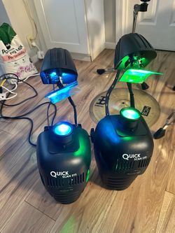 American DJ Quick Scan Sys Stage Lights (Pair)