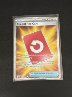 Pokemon Chaos Rising Special Red Card #113