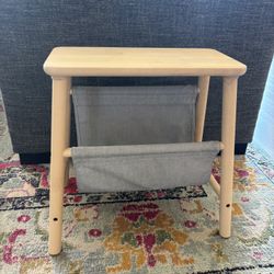 IKEA VILTO storage stool 48x30x45 cm birch