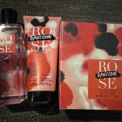 Victoria’s Secret Hardcore Rose 3 Piece 