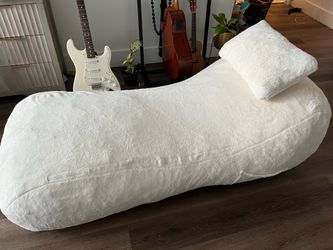 MAXYOYO Oversized Bean Bag Lounger Chair with Pillow