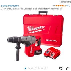 Milwaukee 1-9/16” SDS Max Rotary Hammer