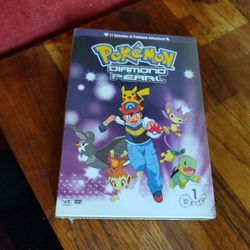Pokemon Diamond and Pearl Box Set 1 DVDs