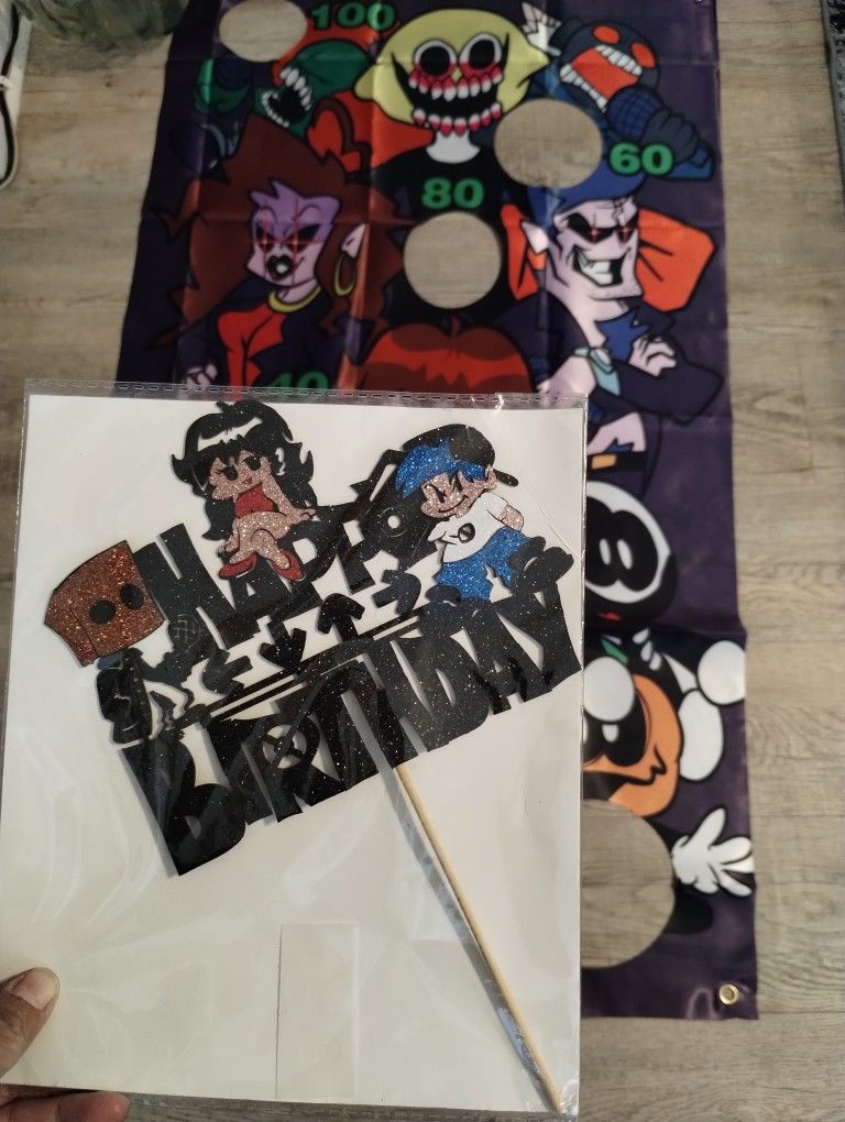 Funky Friday theme Party items