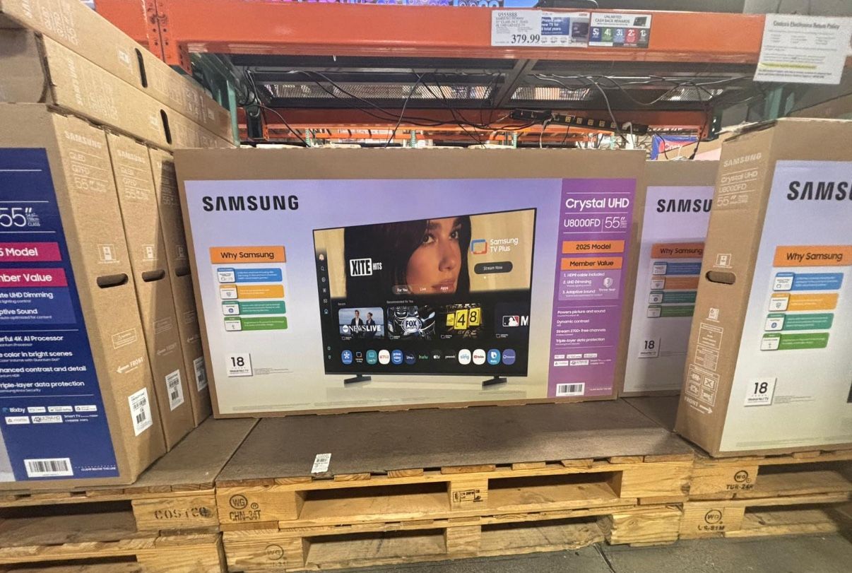 55 “ Samsung Smart 4K LED HDR TV