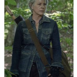 The Walking Dead Season 10 Melissa Mcbride Denim Jacket M jacket creators $139