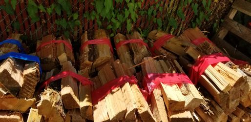 Bundles of dry-seasoned firewood (Ask about delivery)