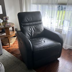 Aldryn Leather Power Glider Recliner