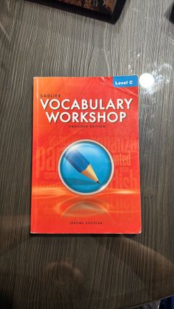 $10-USED VOCABULARY WORKSHOP ENRICHED EDITION LEVEL C