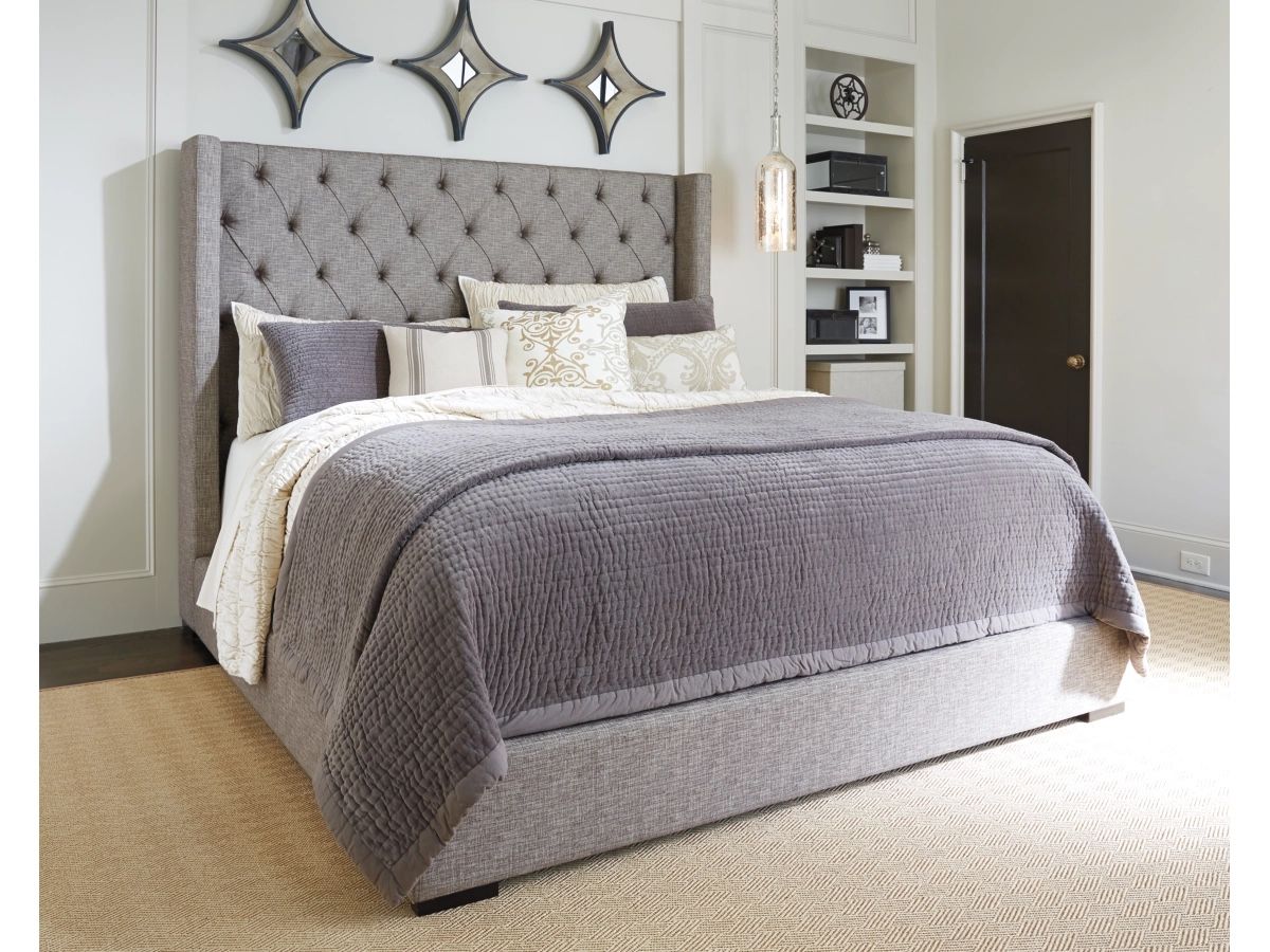 King Upholstered Bed